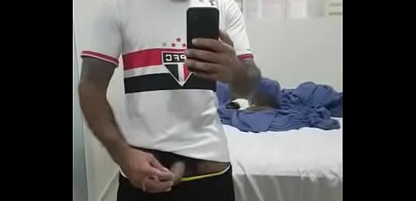  Gozada durante o jogo do sao paulo